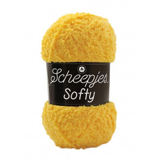 Scheepjes Softy Garn Unicolor 489 Gul