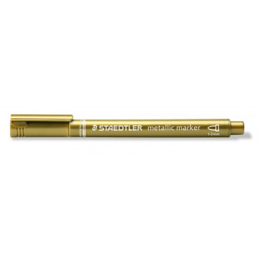 Staedtler Marker Tuschpenna Metallic Guld 1-2 mm - 1 st.