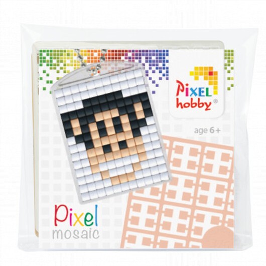 Pixelhobby Presentask Nyckelringsset Apa 3x4cm