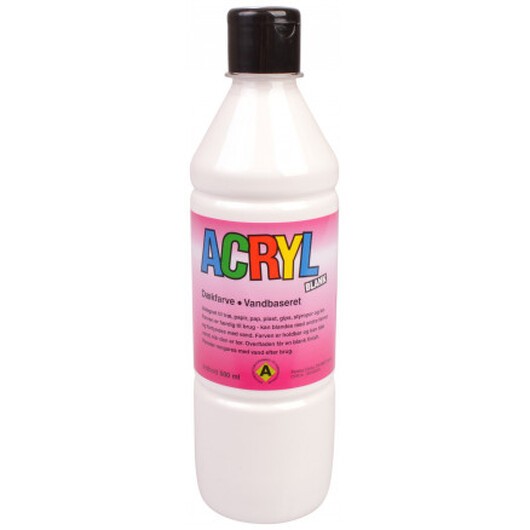 Fantasy Color Hobbyfärg/Akrylfärg Primär vit 500ml