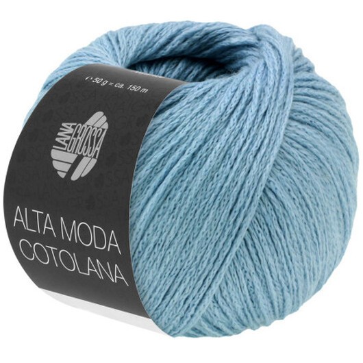 Lana Grossa Alta Moda Cotolana 63 Mintblå
