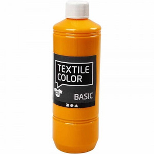 Textilfärg, gul, 500 ml/ 1 flaska