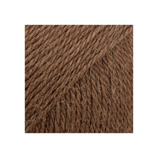 DROPS Alpaca Garn Unicolor 9042 Kastanj