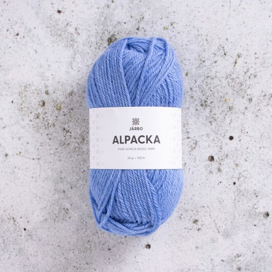 Järbo Alpaca Garn 308 Havsblå