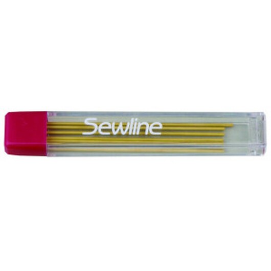 Sewline Refill stift till markeringspenna Gul - 6 st.