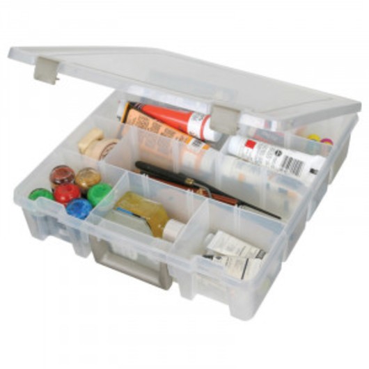 ArtBin Super Satchel Plastlåda med 6-18 fack Transparent 37,5x36x9cm