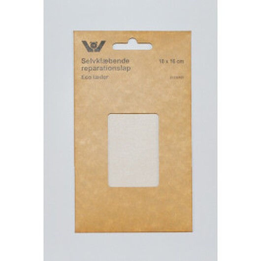 Reparationslapp Självhäftande konstläder Ecru 10 x 16 cm