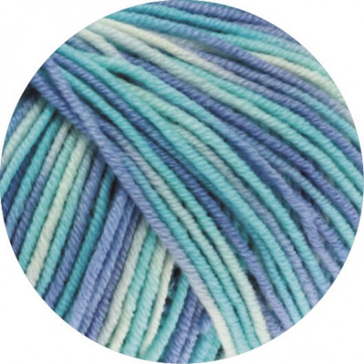 Lana Grossa Garn Cool Wool Print 728