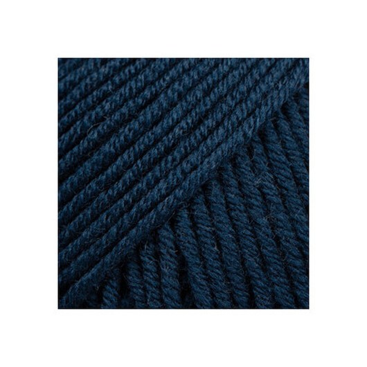 DROPS Merino Extra Fine Garn Unicolor 56 Mörk Marinblå