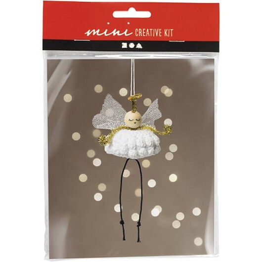 Mini DIY Kit Virkning, ängel, 1 förp.