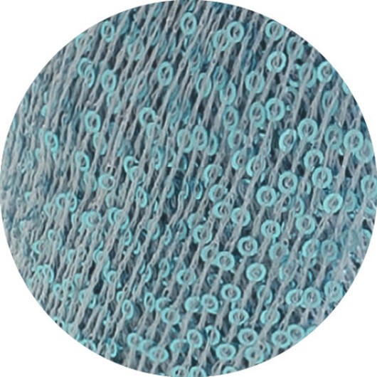 Lana Grossa Glamour Garn 4 Blå