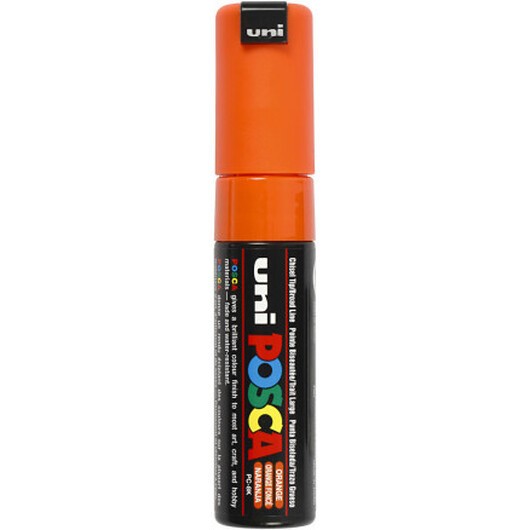 Posca Marker , nr. PC-8K, spets 8 mm, Broad, orange, 1 st.