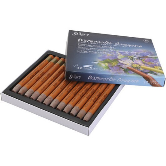 Gallery Akvarell, burnt umber, 12 st./ 1 förp.