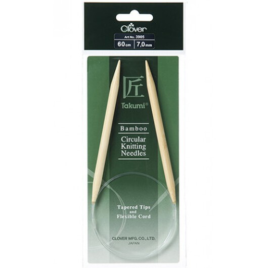 Clover Takumi Rundstickor Bambu 60cm 7.00mm