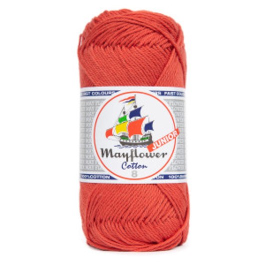 Mayflower Cotton 8/4 Junior Garn 104 Korall