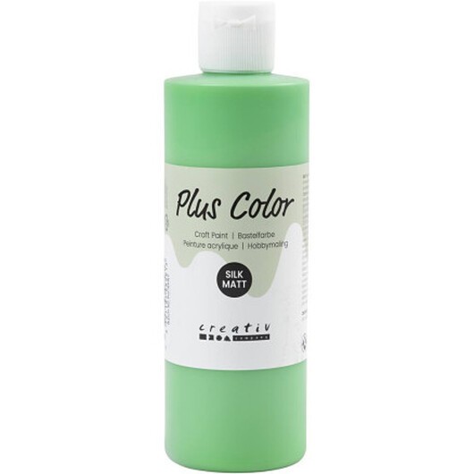 Plus Color Hobbyfärg, bright green, 250 ml/ 1 flaska