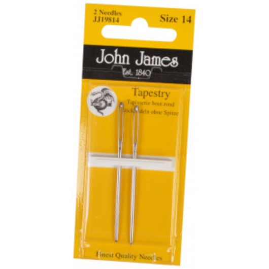 John James stramaljnålar trubbiga strl. 14 - 2 styck