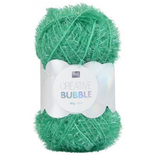 Rico Creative Bubble Garn Unicolor 009 Grön