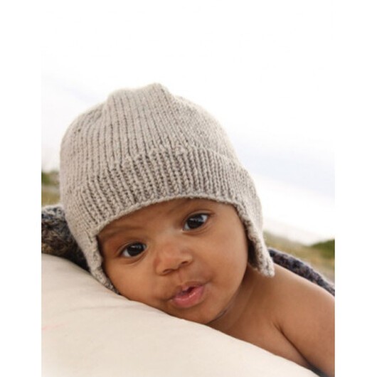 Samuel Mössa by DROPS Design - Baby Mössa Stick-mönster strl. 1/3 mån - 3/4 år