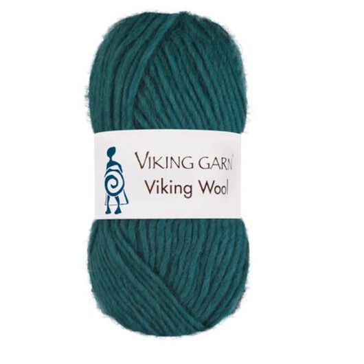 Viking Garn Wool Skogsgrön 533