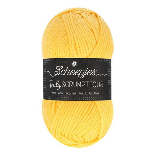 Scheepjes Truly Scrumptious Garn 385 Lemon Solskins Kage