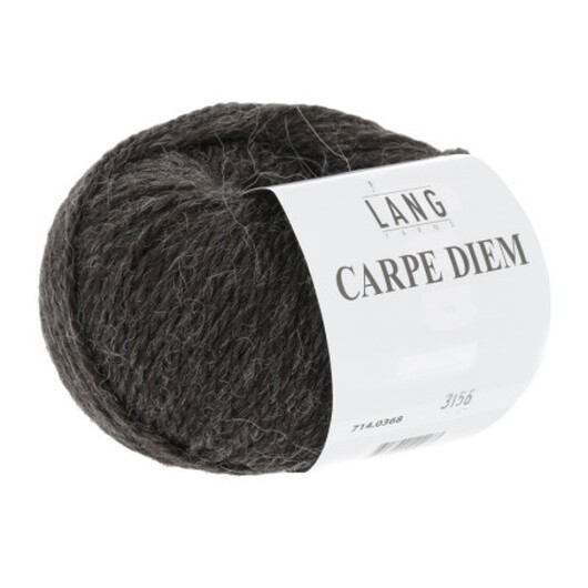 Lang Yarns Carpe Diem Garn 368 Brun Melange