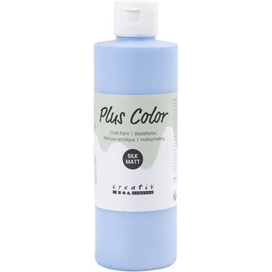 Plus Color Hobbyfärg, himmelsblå, 250 ml/ 1 flaska