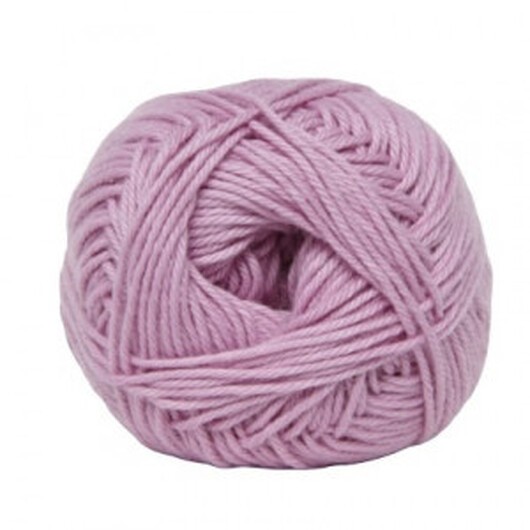 Hjertegarn Cotton nr. 8 Garn 5100 Rosa