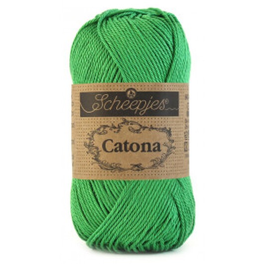 Scheepjes Catona Garn Unicolor 515 Emerald