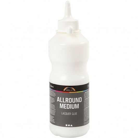 Allround medium limlack, 500 ml