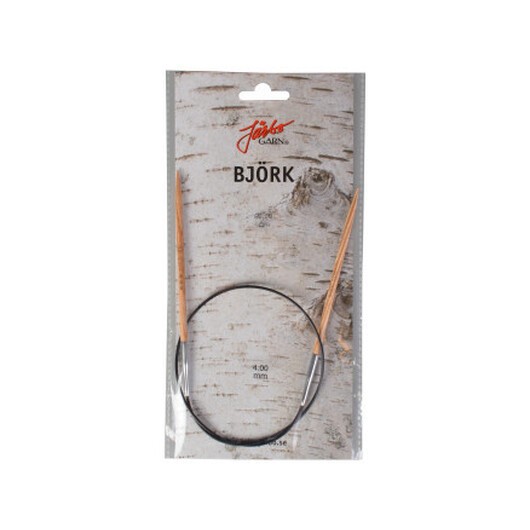 Järbo Björk Rundstickor Björk 60cm 4,00mm / 23.6in US6
