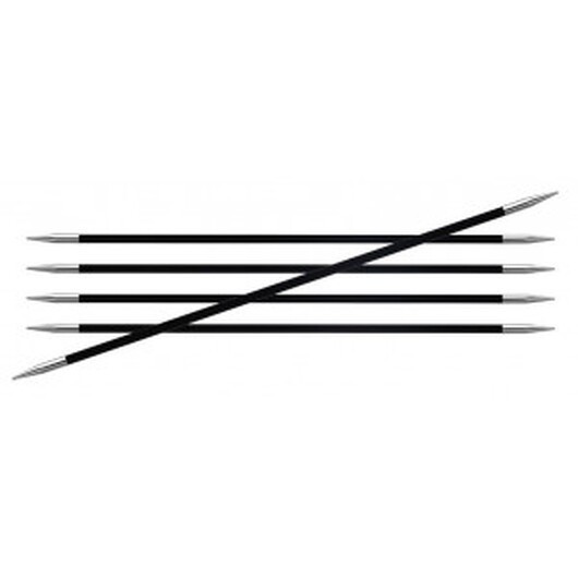 KnitPro Karbonz Strumpstickor Kolfiber 20cm 5,00mm / US8