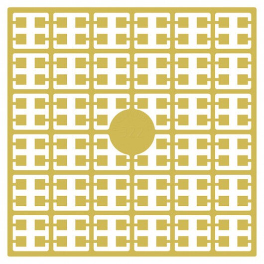 Pixelhobby Midi Perler 322 Extra ljus Gyllene Oliv 2x2mm - 140 pixels