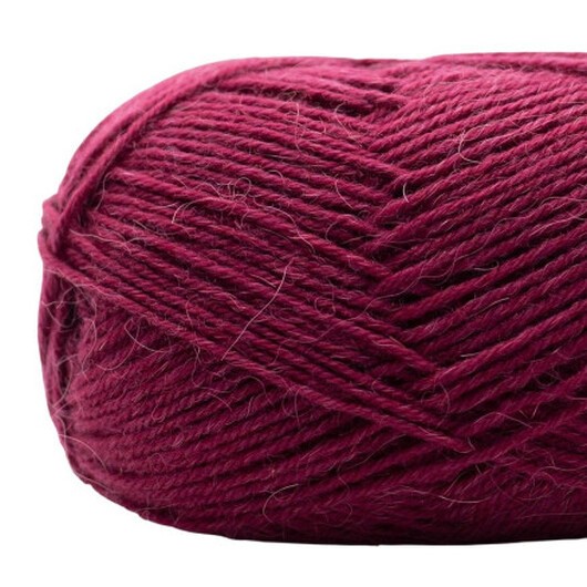 Kremke Soul Wool Edelweiss Alpaka 014 Mörkröd