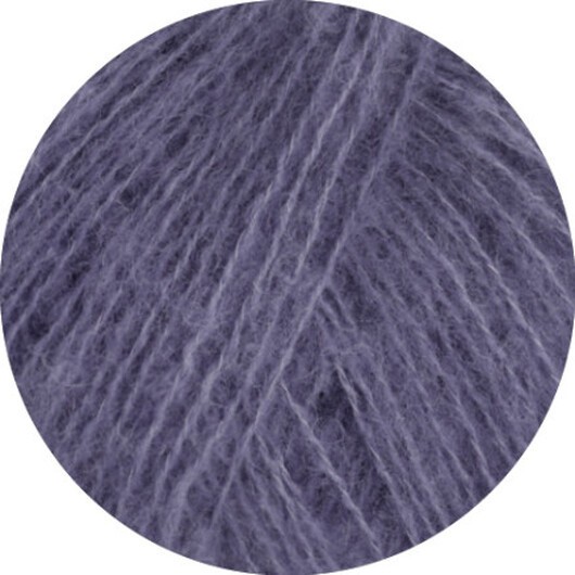 Lana Grossa Soffio Garn 34 Blå Violett