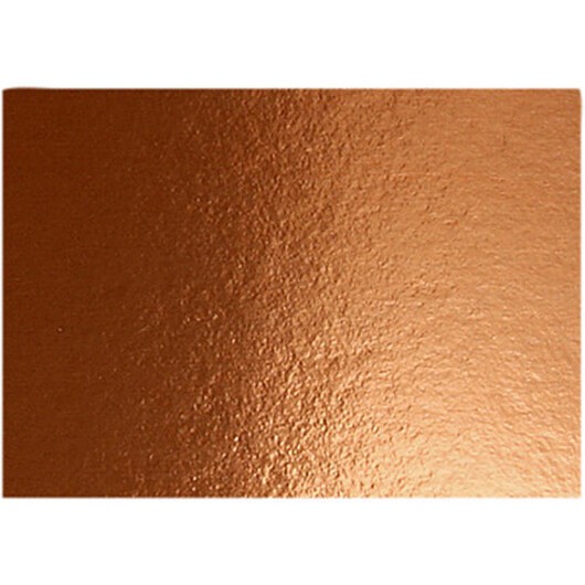 Metallkartong, A4, ark 210x297 mm, 280 g, koppar, 10 ark/ 1 förp.