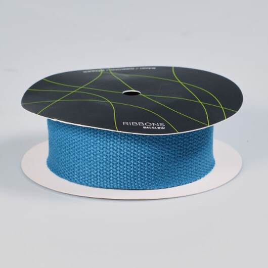 Infinity Hearts Väskrem Bomull 40mm 86 Jeans blå - 3m