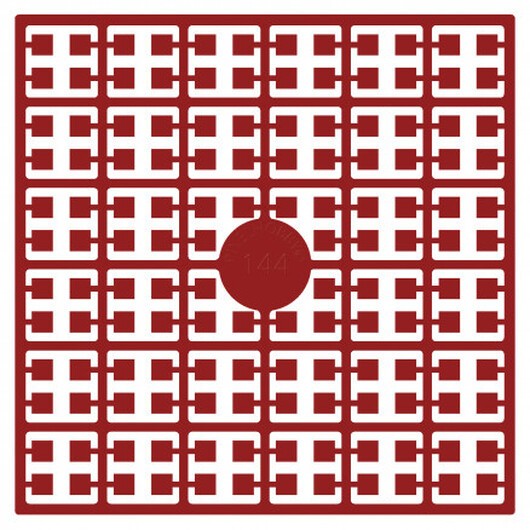 Pixelhobby Midi Pärlor 140 Julröd 2x2mm - 140 pixels