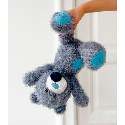 Otto Botto's Plysbamse av Milla Billa  -  Garnpaket til Otto Botto's Plysbamse Str. 30cm