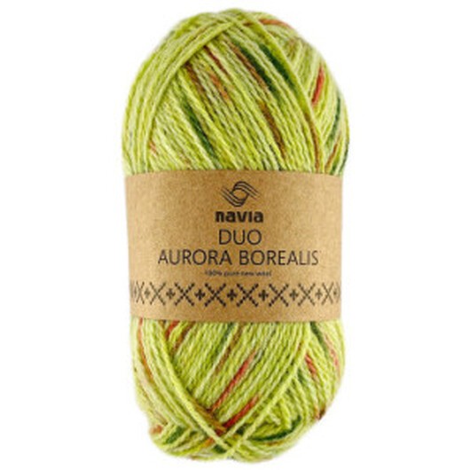 Navia Duo Garn 271 Aurora Borealis Sommar