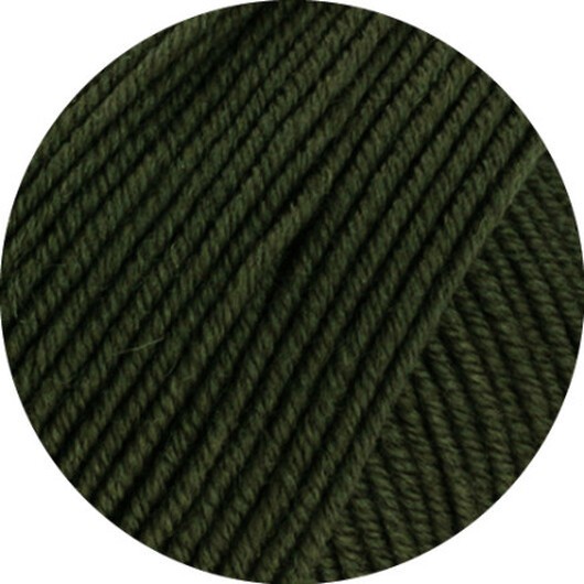 Lana Grossa Cool Wool Melange Garn 495 Forest Green Melange