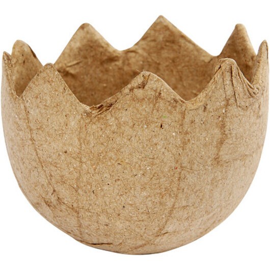 Äggskal, H: 4 cm, diam. 5 cm, 1 st.