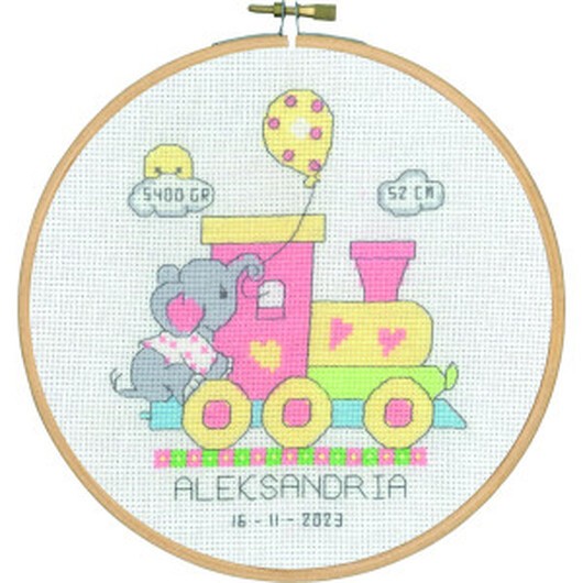 Permin Broderikit Alexsandria Ø18cm