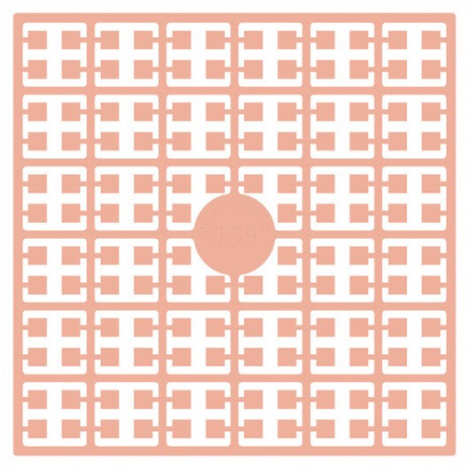 Pixelhobby Midi Pärlor 159 Persika hudfärg 2x2mm - 140 pixels