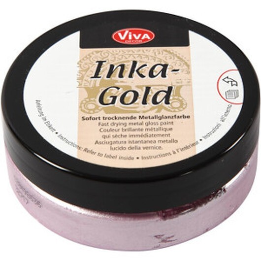 Inka Gold, rose quartz, 50ml/ 1 burk