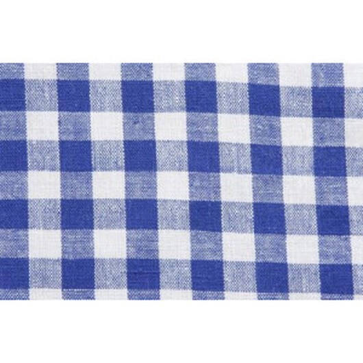 Köksrutor 10x10mm Bomullstyg 600 Kobolt 140cm - 50cm
