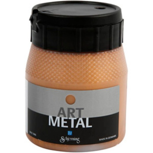 Art Metal Färg, mörkguld, 250 ml/ 1 flaska