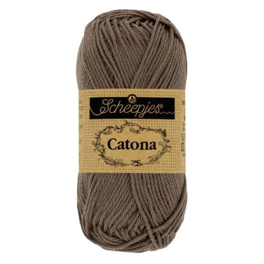 Scheepjes Catona Garn 507 Choklad - 10g