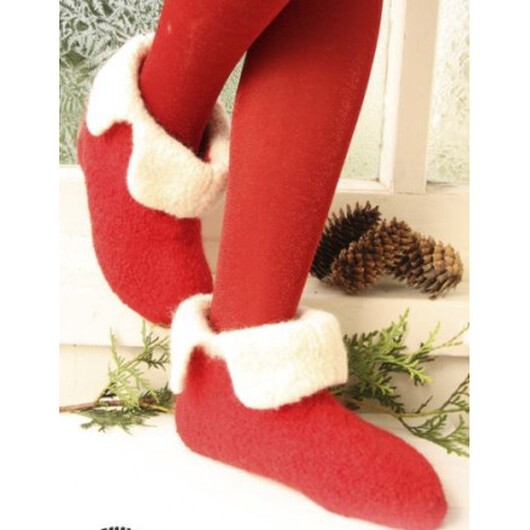 Santa Toe by DROPS Design - Filtade Tofflor Stick-mönster strl. 21/23 - 45/48