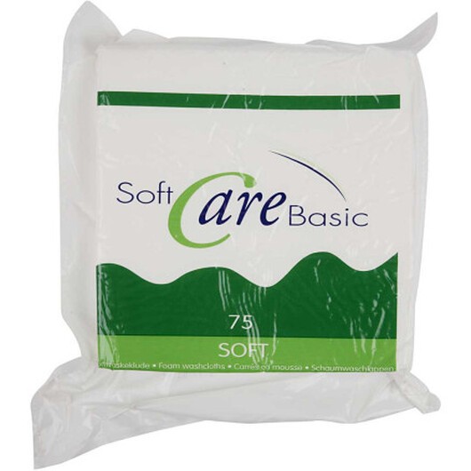 Tvättlappar, 75 st / 1 frp.